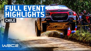 WRC2  WRC3 Event Highlights  Rally Chile Bio Bío 2024 [upl. by Nagrom280]