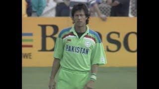 Pakistan vs New Zealand 1992 World Cup Semi Final Highlights HD Rare [upl. by Amocat]