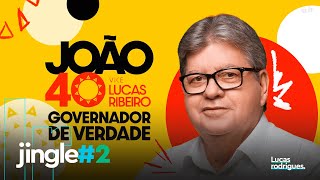 Jingle quotEu tô com João tu vai com Joãoquot  João Azevedo 40 Paraíba  Eleições 2022 [upl. by Novrej]