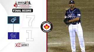 LIVE GALWAY v MASTODONS 2023 CANADIAN MENS NATIONALS SURREY CANADA FASTPITCH [upl. by Aicittel]