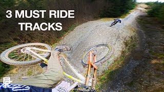 THESE COULD BE THE 3 BEST MTB TRAILS IN WALES Dyfi Bike Park [upl. by Desi]