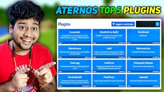 Top 5 Best Aternos Plugins For Your Minecraft Server  Best Plugins For a Minecraft SMP [upl. by Tut]