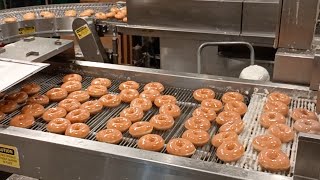 Making the World Famous Krispy Kreme Doughnut [upl. by Osrock]