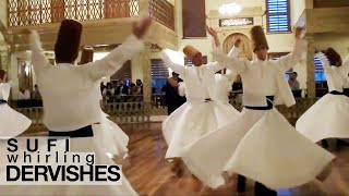 Sufi Whirling Dervishes in Istanbul [upl. by Airebma388]