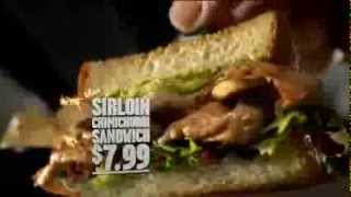 TV Spot  Longhorn Steakhouse  Sirloin Chimichurri Sandwich  You Cant Fake Steak [upl. by Ellatsirhc]