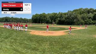 20240601  Amity Baseball vs New Canaan [upl. by Arikahc]