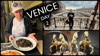 Eating Squid Ink Spaghetti amp Falling In love With Venice  Venice Day 2 Vlog [upl. by Hecht]