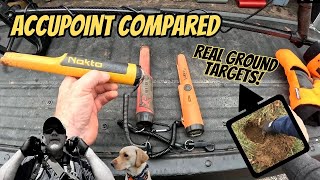 Nokta Accupoint Real Hunt vs The Carrot and MI6 PinPointers [upl. by Babbette]