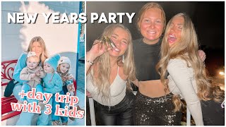 New Years Party GRWM  New Years goals amp resolutions [upl. by Eutnoj]