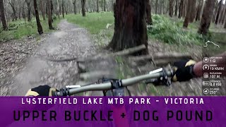 Upper Buckle 3  Dog Pound 17  Lysterfield Lake MTB Park [upl. by Yenitsed]