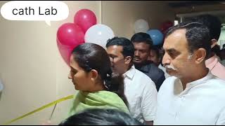 TDP party mlaMadhavi akka holistic hospital 4thfloor lo cath labital enterprise openingkadapa town [upl. by Dorcas]