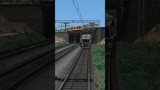 High Speed Crossing Train Railway Line  Train  Train Videos  ⁠Train Games  Train Simulator [upl. by Lizette]