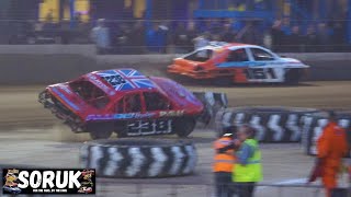 2L Saloon Stock Cars  European Championship Qualifying Kings Lynn  3824 [upl. by Aninaj]