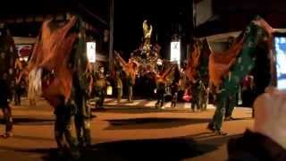 春の高山祭 夜祭 獅子舞 2014 Takayama Festival in spring [upl. by Adliw]