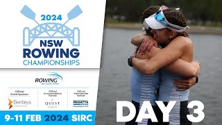 2024 NSW Rowing Championships  Day 3 [upl. by Ermeena]