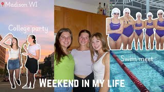 Visiting a College Town Parties Swim Meet amp Weekend Adventurers [upl. by Ynnaej77]