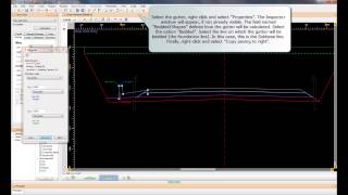 Typical cross section  Gutter insertion [upl. by Rozella111]