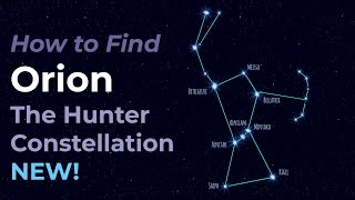 How to Find Orion the Hunter Constellation [upl. by Philemol533]