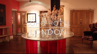 Soho Hotel London  allthegoodiescom [upl. by Snashall]