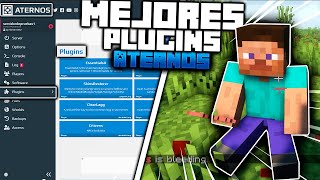 LOS MEJORES PLUGINS PARA ATERNOS [upl. by Lanti549]