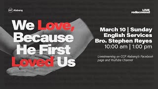 We LOVE Because He First LOVED Us  Stephen Reyes  English [upl. by Sanoj]