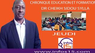 CHRONIQUE EDUCATION ET FORMATION LANDRAGOGIE OU quotLART DENSEIGNER A DES ADULTESquot CHEIKH SIDOU [upl. by Ramsden520]