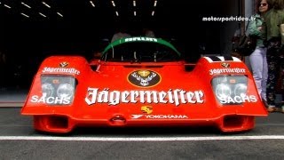 GroupC Racing  Porsche 962C vs Sauber C9 [upl. by Akemaj]