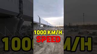 Chinas maglev train 1000 km Speed youtubeshorts shots viral shortvideo [upl. by Onitnevuj523]