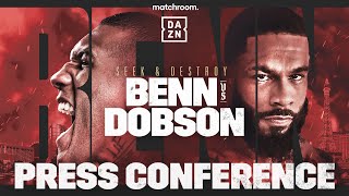 CONOR BENN VS PETER DOBSON PRESS CONFERENCE LIVESTREAM [upl. by Norraa]