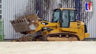 Caterpillar 963D  Work Affalterbach Germany 24032016 [upl. by Akemaj]