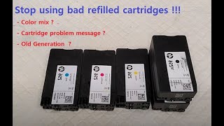 HP 952 Cartridge Refill  How to make Perfect Refilled Cartridges Avoid Key Mistakes [upl. by Yila]