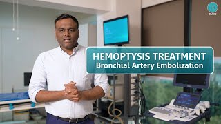 Hemoptysis Treatment  Bronchial Artery Embolization [upl. by Nwad]