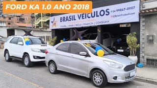 Ford KA Sedan 10 ano 2018 Completo [upl. by Hpesoy]