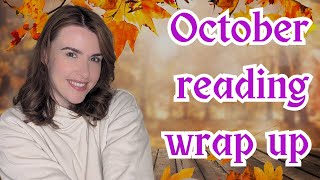 October reading wrap up  ghosts sociopaths and celebrity memoirs [upl. by Gherlein635]