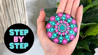 Dot Mandala Tutorial For Beginners [upl. by Imyaj366]