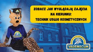 Zobacz jak wyglądają zajęcia na kierunku technik usług kosmetycznych w bezpłatnej szkole Vademecum [upl. by Alekehs]