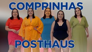 COMPRINHAS PLUS SIZE NA POSTHAUS • [upl. by Ylerebmik]