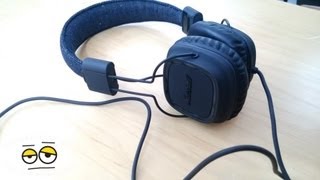 Marshall Major Pitch Black Headphone Review [upl. by Vickey]