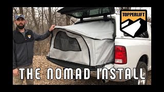 TopperLift Nomad Camper Package Install  Step By Step  How To  Truck Camper  Truck Bed Camper [upl. by Thordia222]