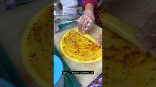 streetfood tibetanfood tibetanstyle foodie food nepalifood foodblogger nepalistreetfood [upl. by Ognimod]