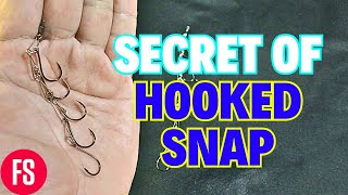 How to Make Your Own  Secret of Hooked Snap  Fishing  Fishing Video  Homemade Gang Fishing Hooks [upl. by Hayouqes]