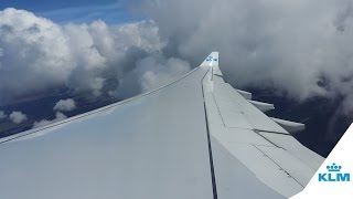 KLM A330 Turbulent takeoff during bad weather wingflex  Schiphol [upl. by Richter]