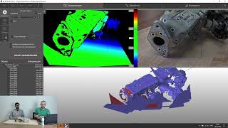 Сканирование с маркерами на 3Dсканер RangeVision Neopoint [upl. by Analrahc]