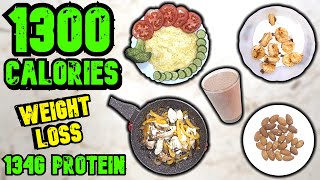 1300 Calorie Meal Plan For Weight Loss [upl. by Monson]