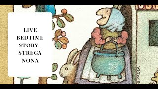 Live Bedtime Story  Strega Nona  Italian Week 2020 [upl. by Airbmat]