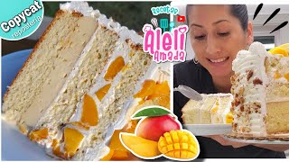 Pastel 3 Leches con Flan y Mango DELICIOSO POSTRE Copycat [upl. by Annocahs553]