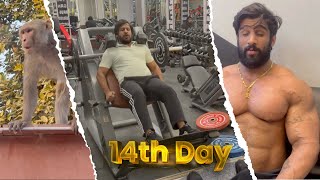 14 Days  Leg Day gains in full throttle 🏋️‍♂️💥  45dayschallenge  Himanshu Naagar Vlogs [upl. by Fillender]