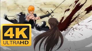 Ichigo Kurosaki vs Sosuke Aizen English Dub 4K [upl. by Westhead844]