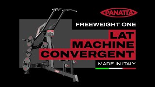 Upper Body  Lat Machine Convergent  Panatta  FW ONE [upl. by Silin581]