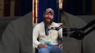 Post Malone on Singing with Brad Paisley and War and Treaty postmalone theovon podcastclips rap [upl. by Leno330]